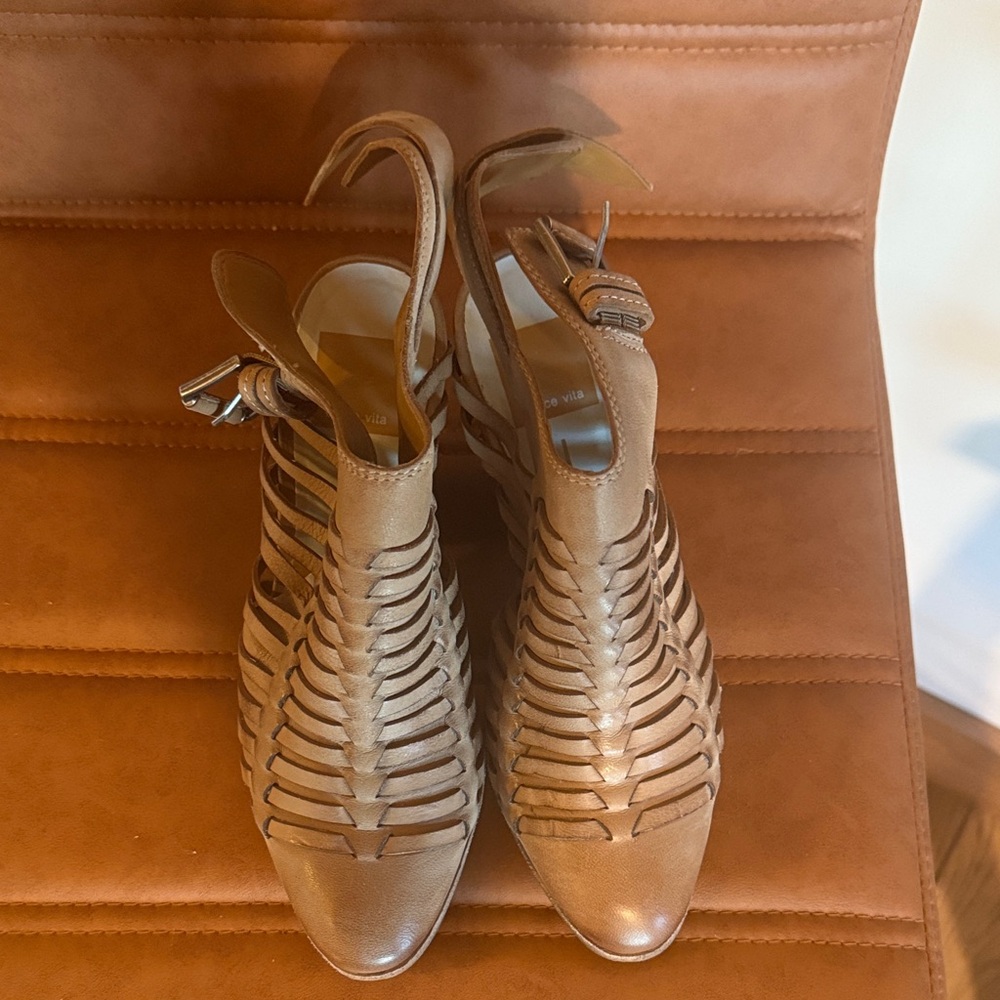 Dolce Vita Tan Strappy Sandals
